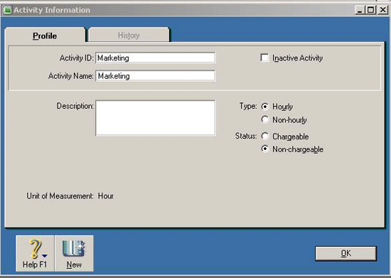 How to import activity slips from Intertec TimePro to MYOB with a combination of chargeable and non-chargeable tasks